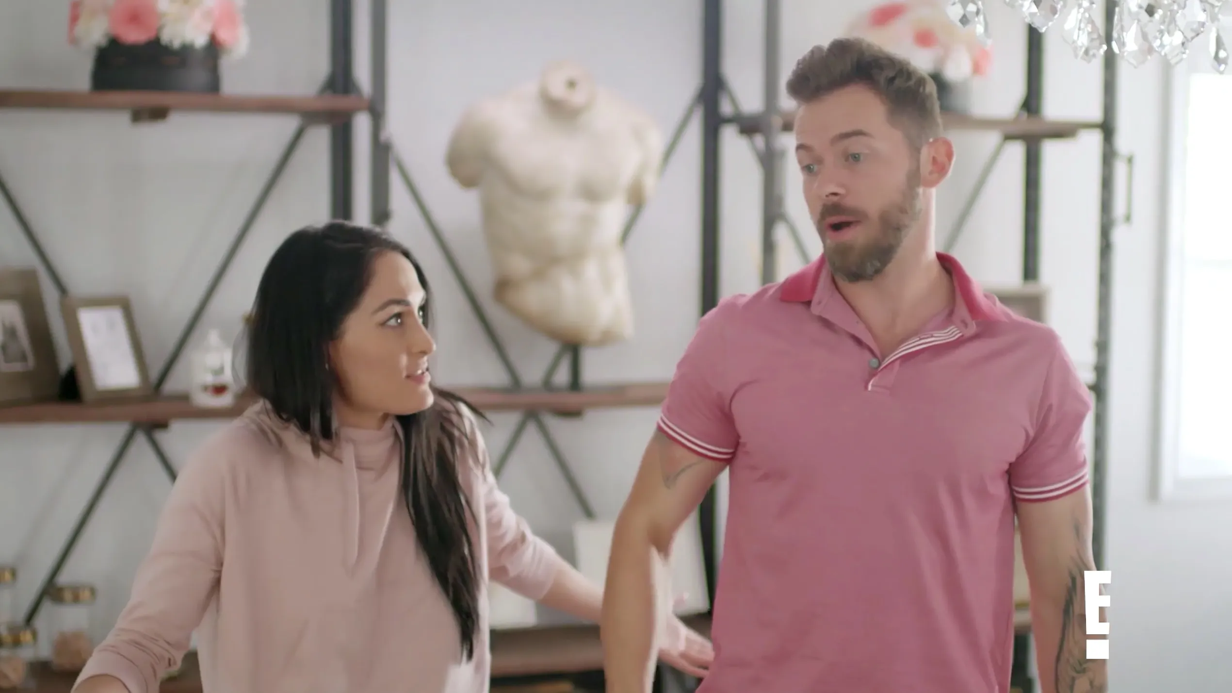 Nikki Bella and Artem Chigvintsev Have Different Reactions to Pregnancy Test