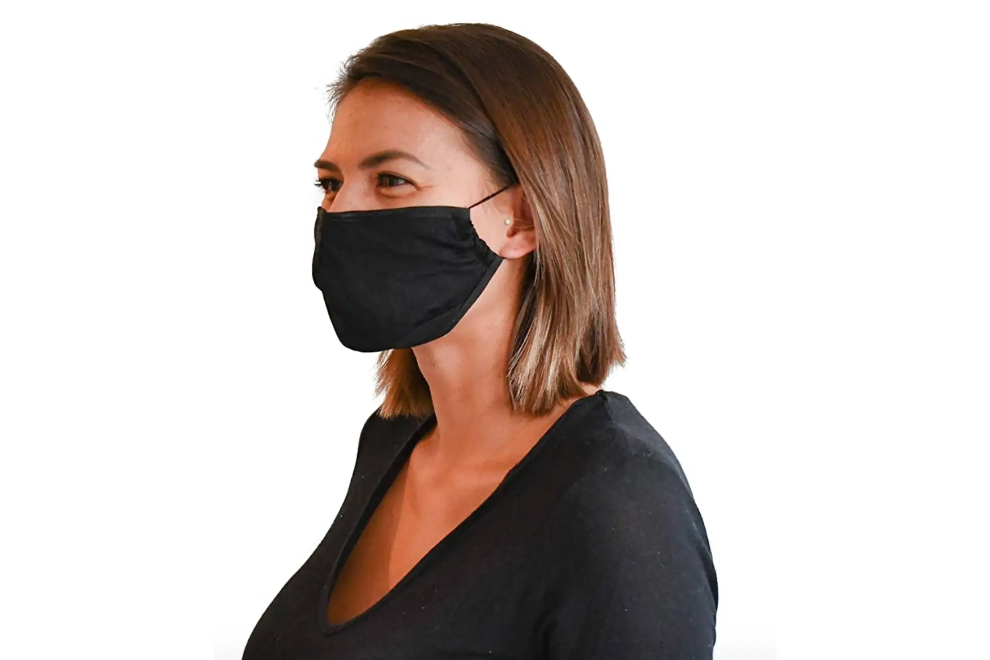 NxTSTOP Apparel TRAVLEISURE Adjustable, Reusable, Washable Bamboo Face Mask