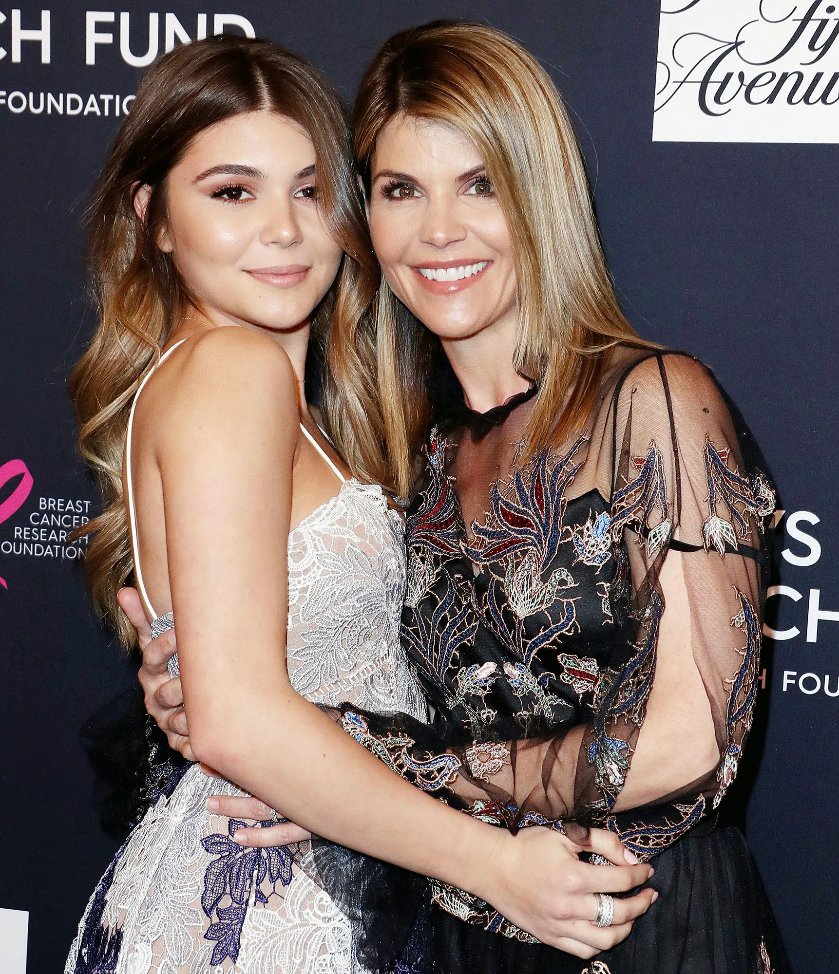 Olivia Jade and Lori Loughlin in 2018