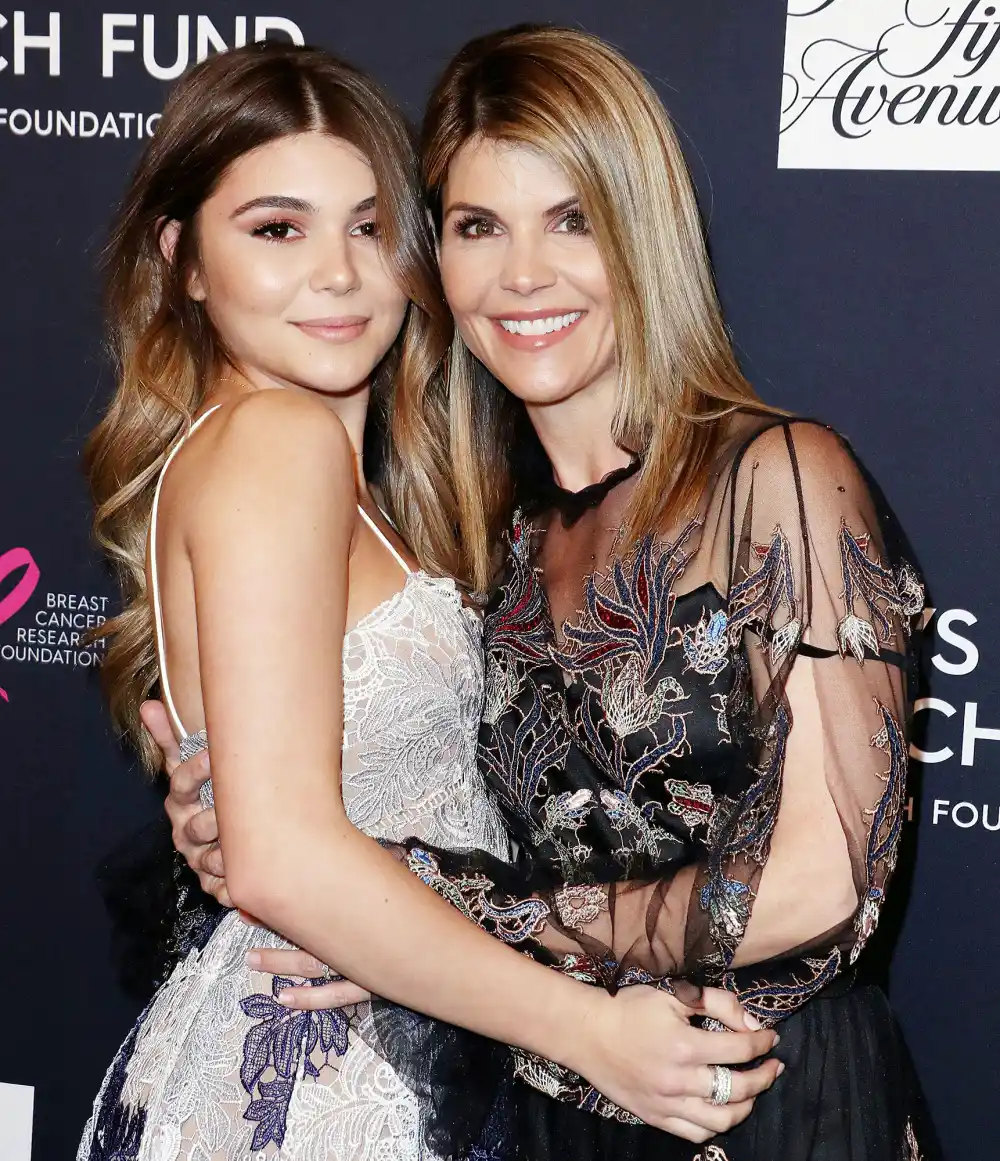 Olivia Jade and Lori Loughlin in 2018