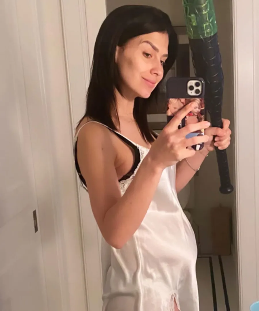 Pajama Party Hilaria Baldwin Shows Baby Bump Ahead of 5th Child