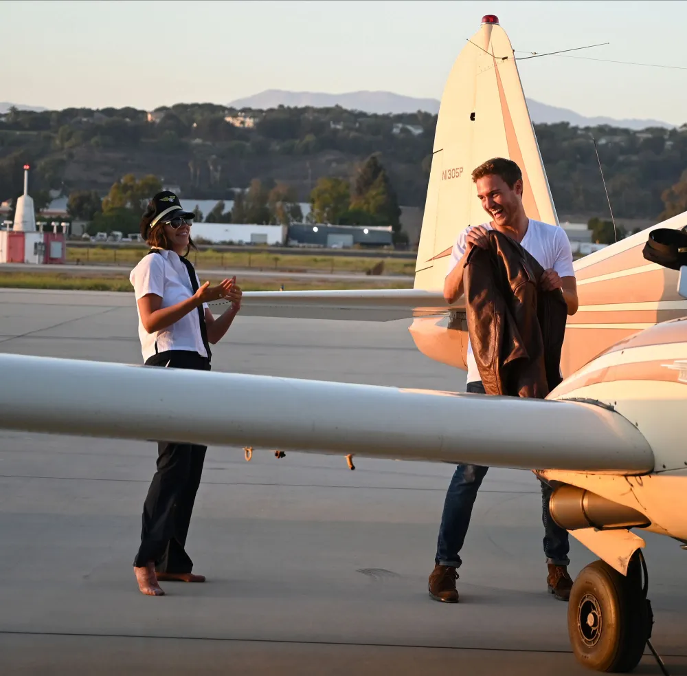 Peter Weber Compliments Kelley Flanagan in Throwback Pic