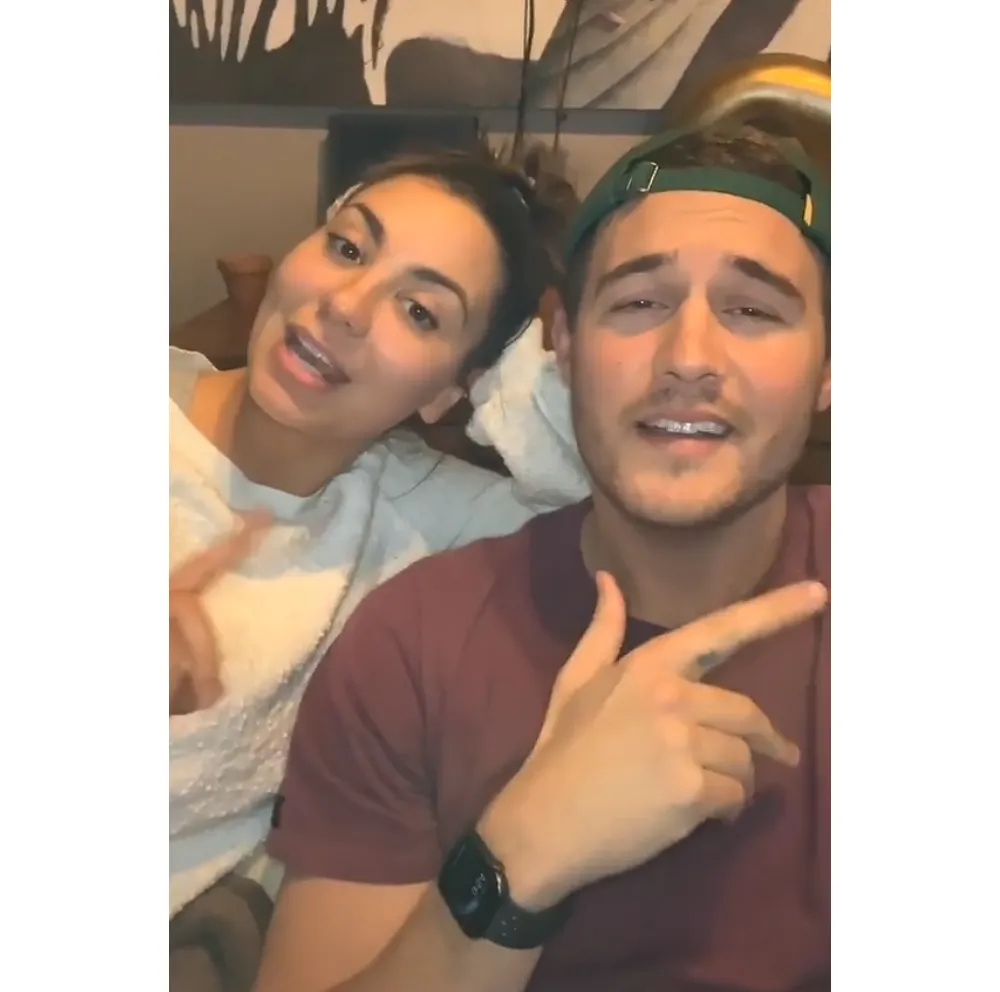 Peter Weber and Kelley Flanagan Sing New TikTok