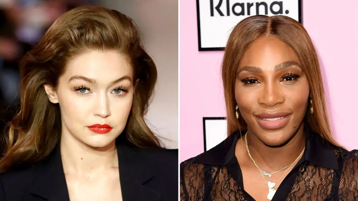 Pregnant Gigi Hadid Injured Arm Training for Tennis Match With Serena Williams