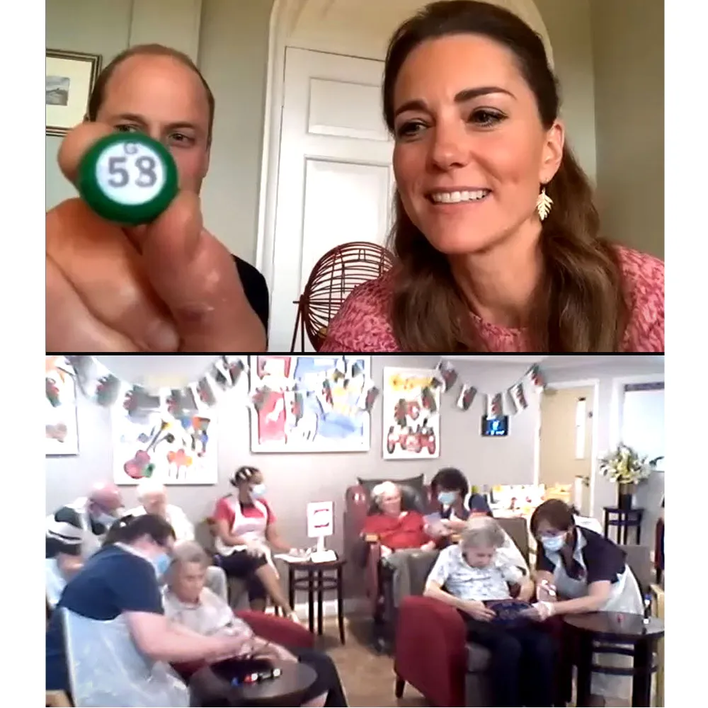 Prince William Duchess Kate Played Bingo With Elderly