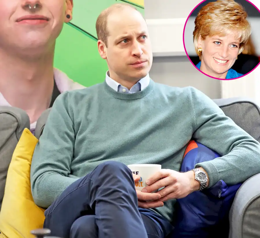 Prince William Princess Diana mental health quote