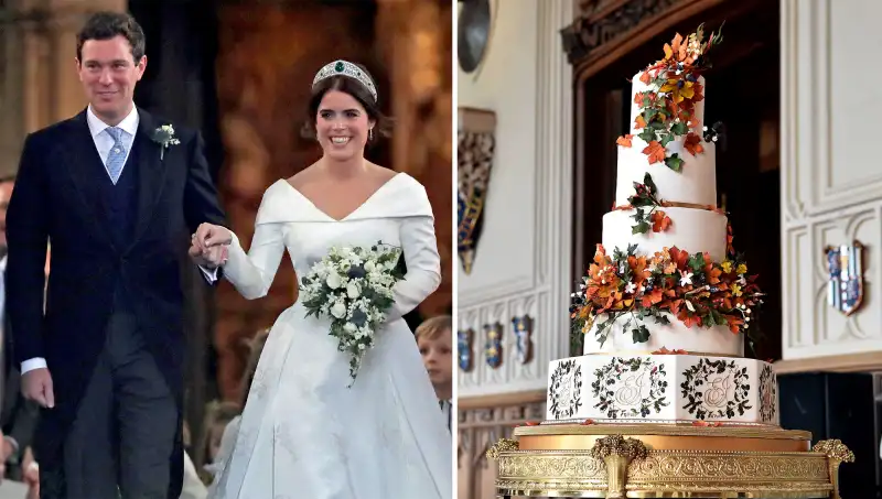 Princess Eugenie and Jack Brooksbank cake