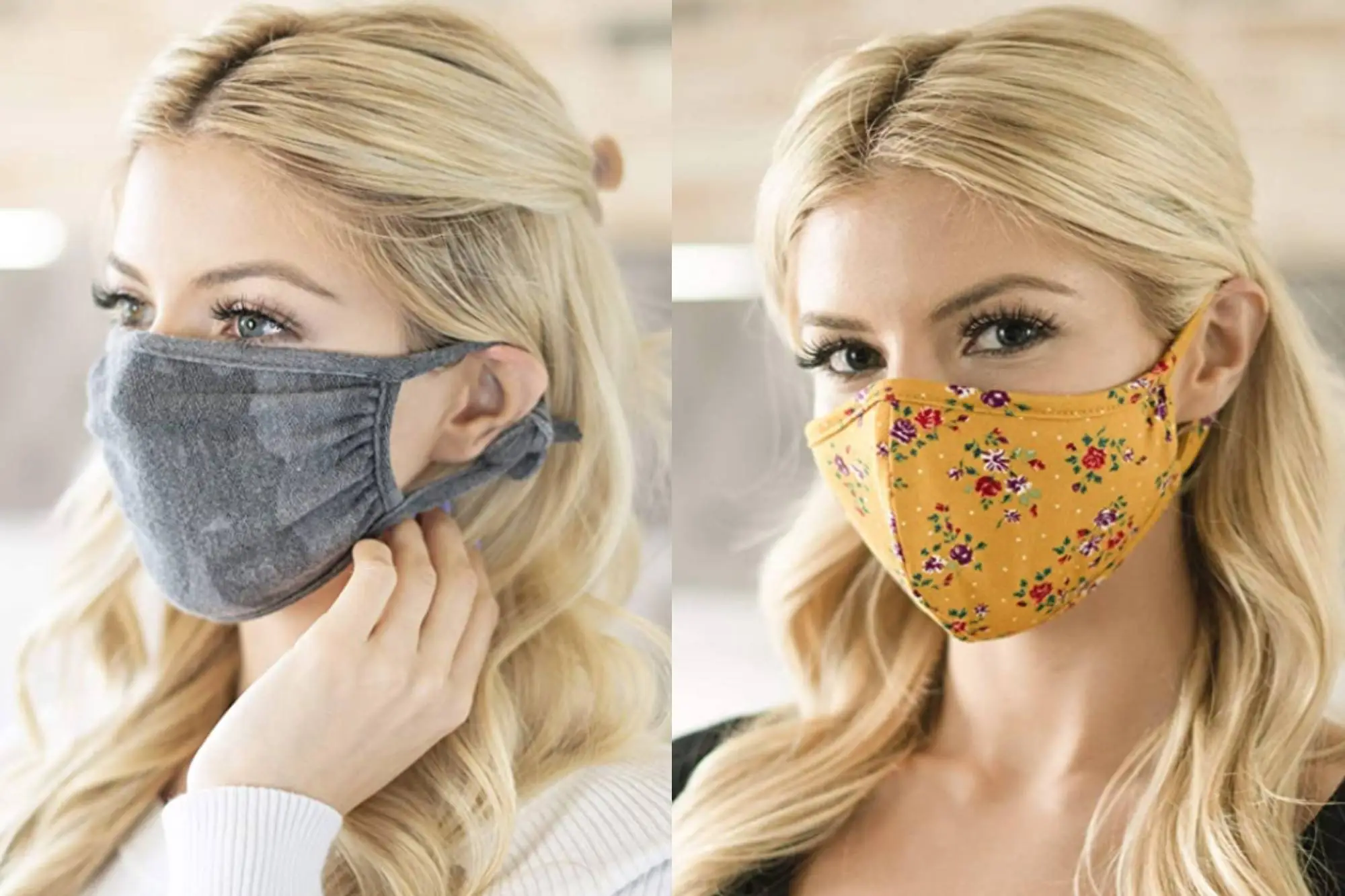 RIAH FASHION Costume Fabric Face Cover