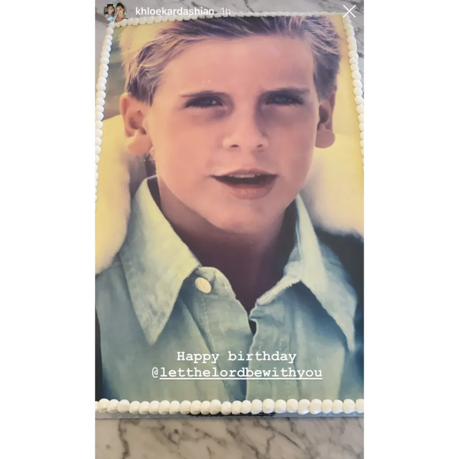 Scott Disick Cake