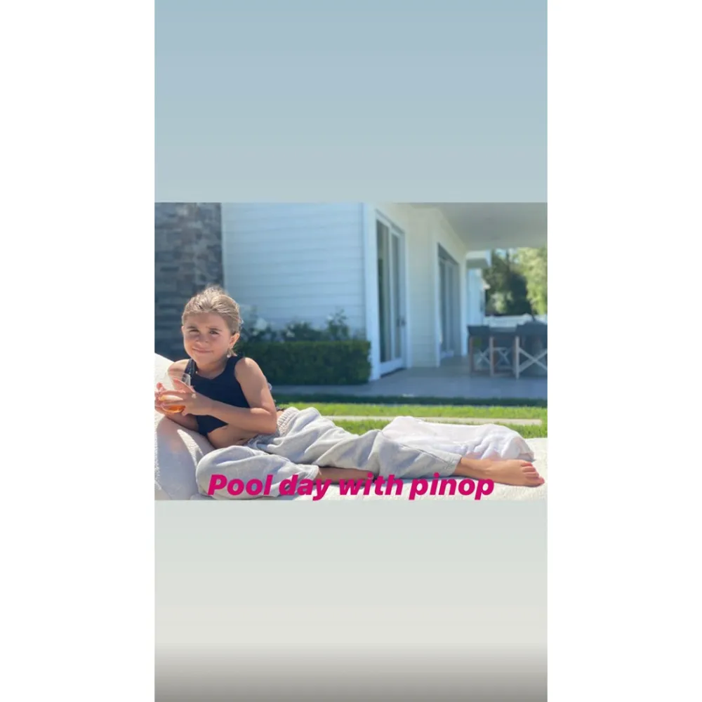 Scott Disick Enjoys Pool Day With Daughter Penelope After Rehab Drama 2