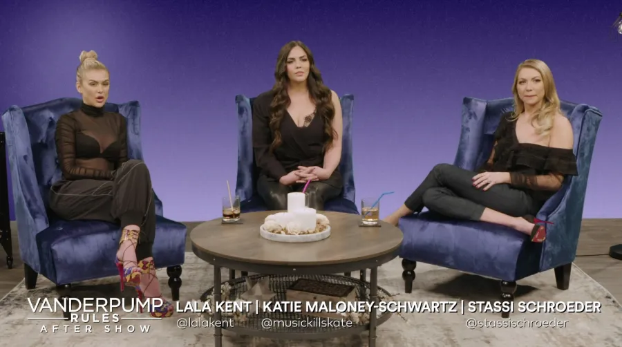 Stassi Katie Lala Questioning Sandoval and Ariana