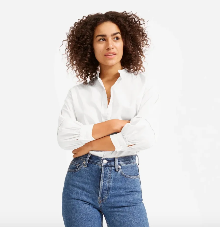 The Collarless Air Shirt (White)