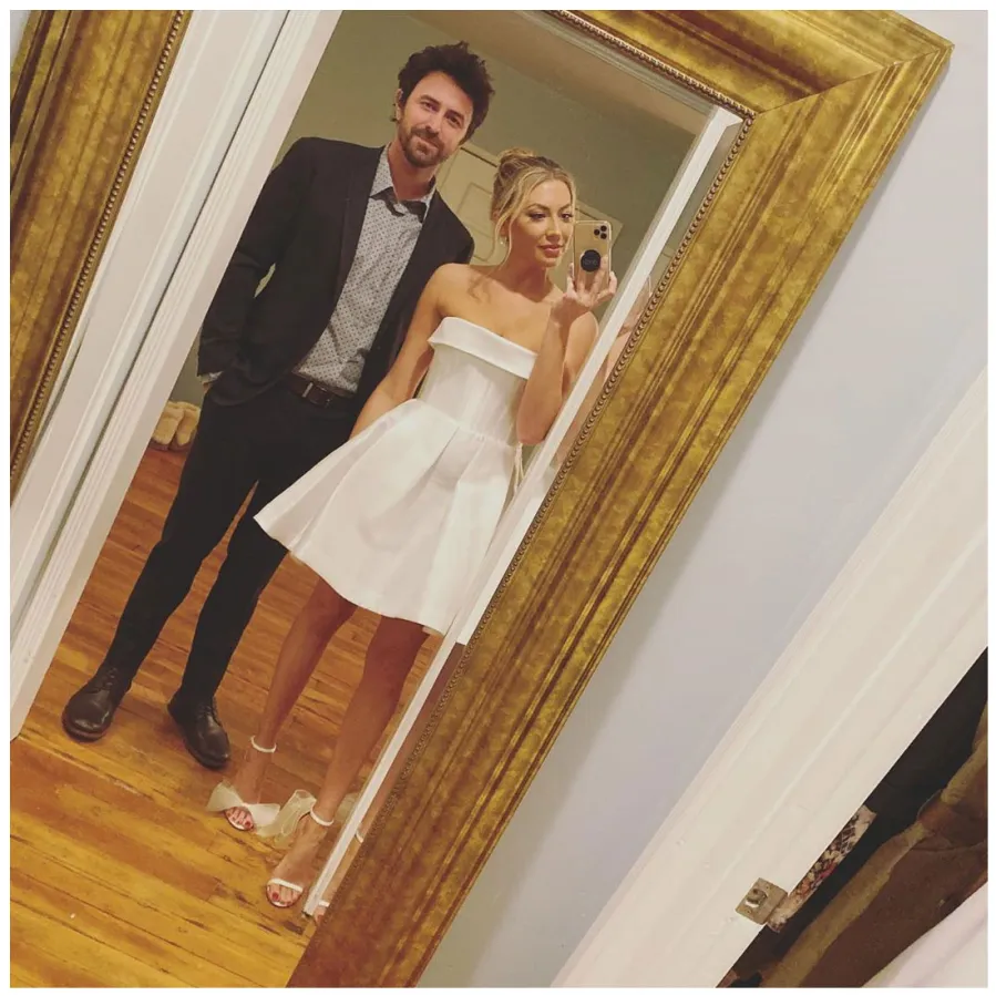 The Dresses Stassi Schroeder and Beau Clark Wedding