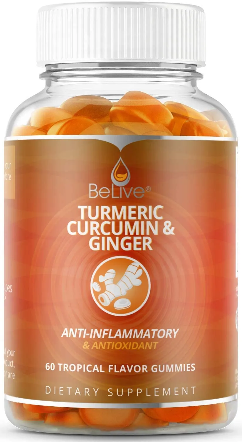 Turmeric Ginger with Curcumin Gummies