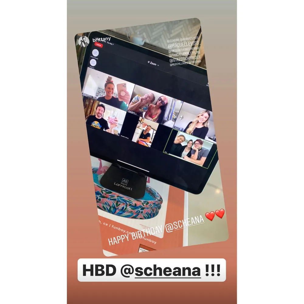 Vanderpump Rules Cast Stages Virtual Celebration for Scheana Shay 35th Birthday