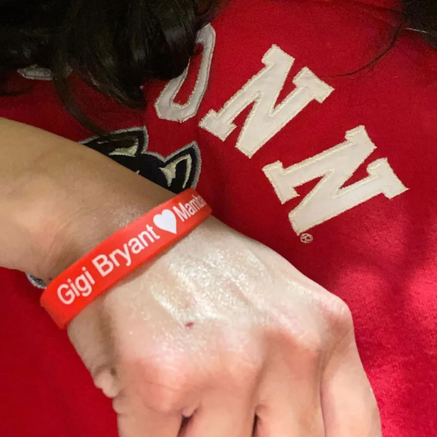 Vanessa Bryant Motherhood Moments Gianna Red