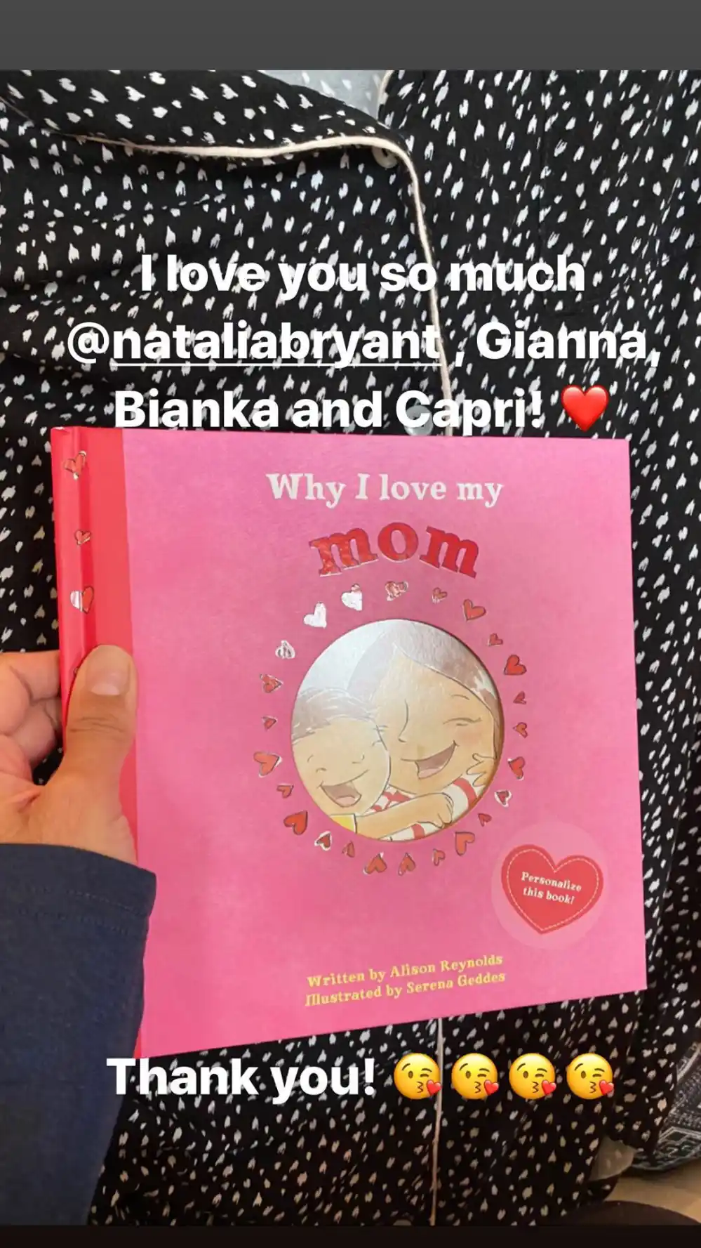 Vanessa Bryant Mothers Day