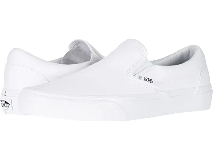Vans Classic Slip-On Core Classics (True White Canvas)