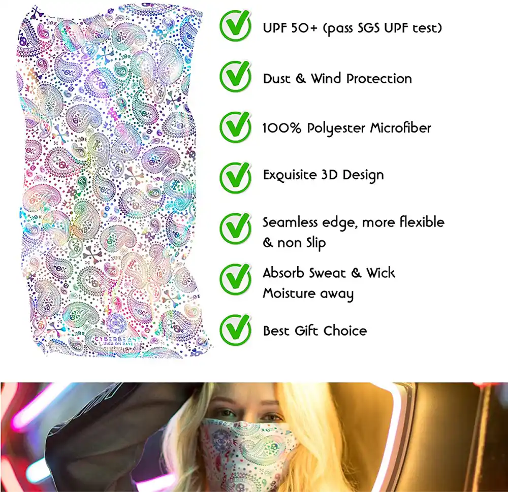 CyberBeast Rave Face Mask