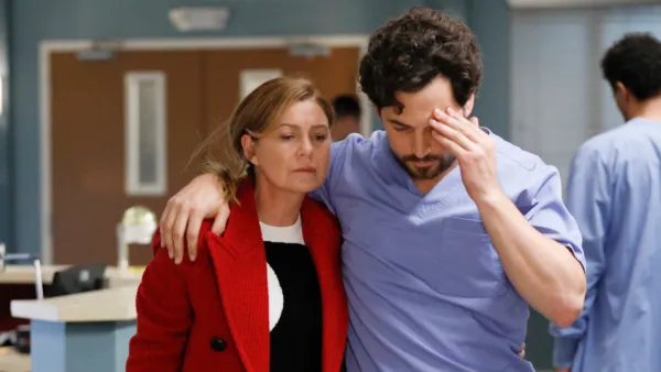 Ellen Pompeo Giacomo Gianniotti Greys Anatomy