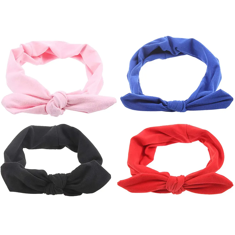 ELACUCOS 4-Pack Boho Headbands