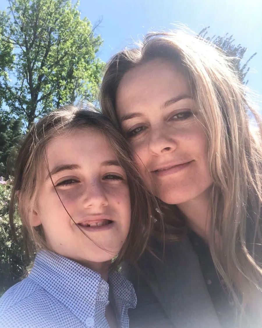 Alicia Silverstone and Bear Alicia Silverstone Best Parenting Quotes About Raising Son Bear