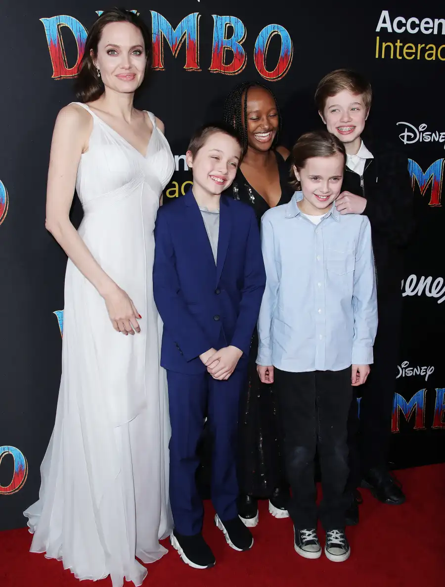 18 Angelina Jolie Knox and Vivienne