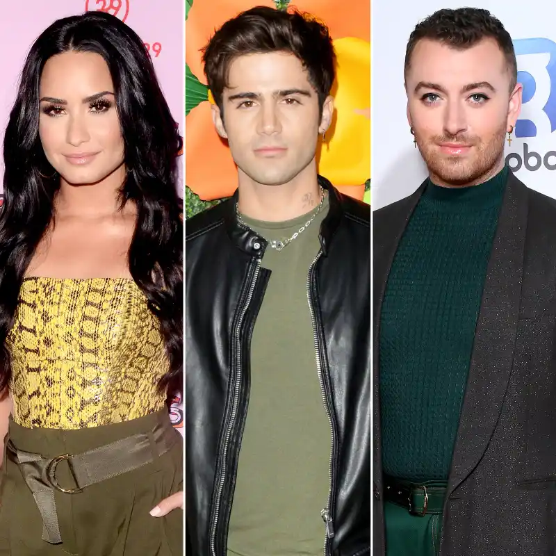 4 Demi Lovato Max Ehrich Sam Smith introduction