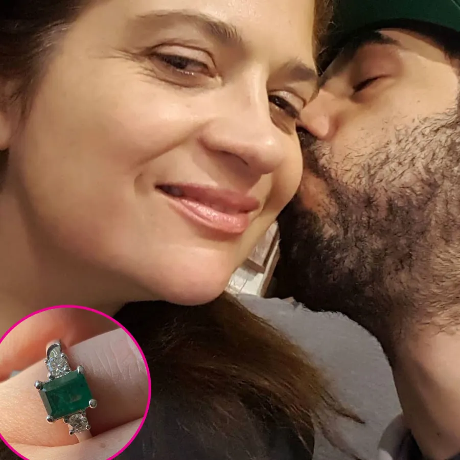 Alex Guarnashcelli and Michael Castellon Food Network Engaged Ring