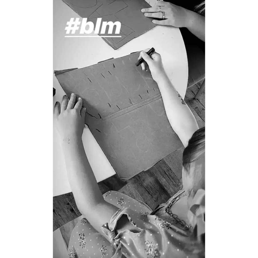 Amanda Stanton Defends Bringing Daughters to Protest Supporting Black Lives Matter Movement