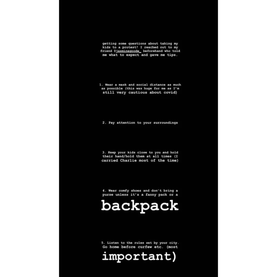 Amanda Stanton Defends Bringing Daughters to Protest Supporting Black Lives Matter Movement