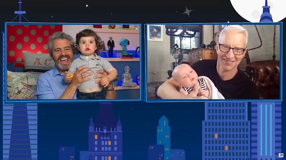 Andy Cohen and Anderson Cooper Sons Virtually Meet for the First Time