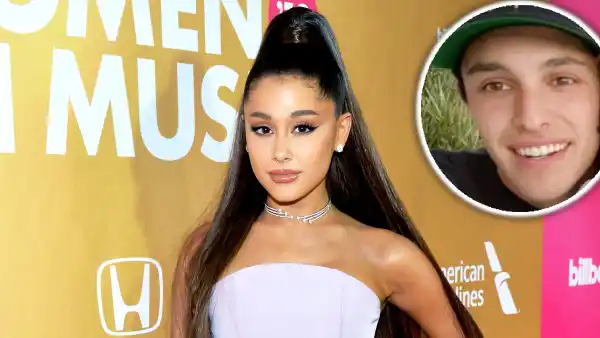 Ariana Grande Gets a Kiss From BF Dalton at Her Midsommar B-Day Party