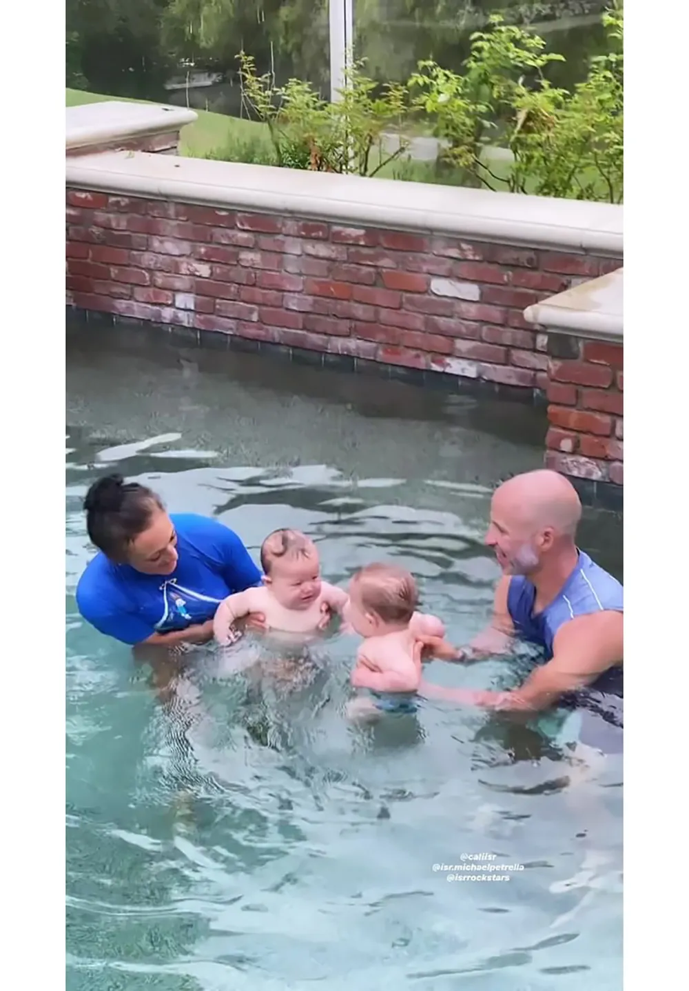 Morgan Beck and Bode Miller&rsquo;s 7-Month-Old Twin Sons Learn to Swim 2 Years After Daughter Drowned