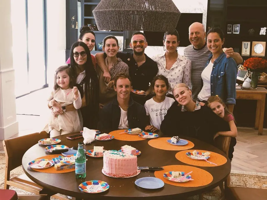 Demi Moore Bruce Willis Amicable Relationship