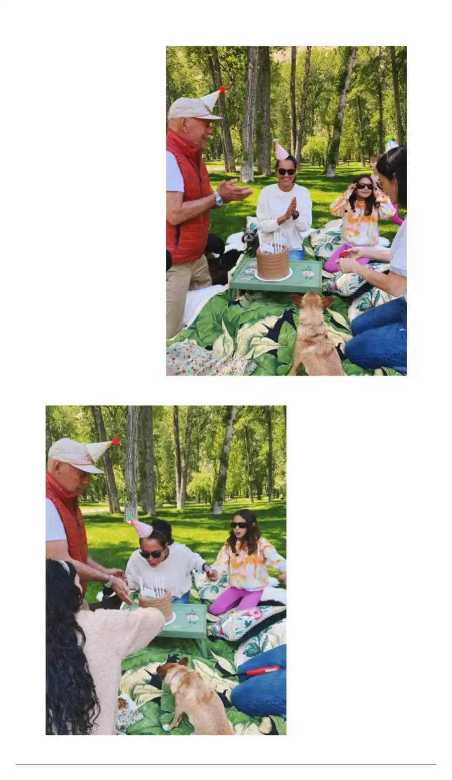 Bruce Willis and Emma Heming Celebrate Her Birthday With Demi Moore and Rumer