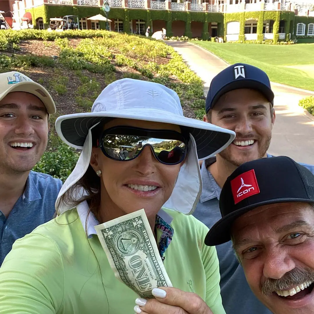Caitlyn Jenner Goes Golfing With Bachelor Peter Weber
