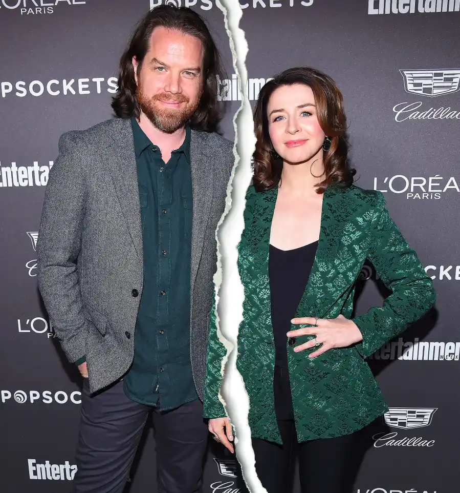 Caterina Scorsone Rob Giles split