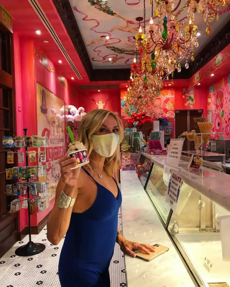 Celebrities Who Scream for Ice Cream Ramona Singer