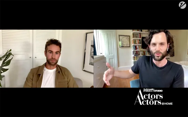 Chace Crawford and Penn Badgley Talk Gossip Girl Social Media