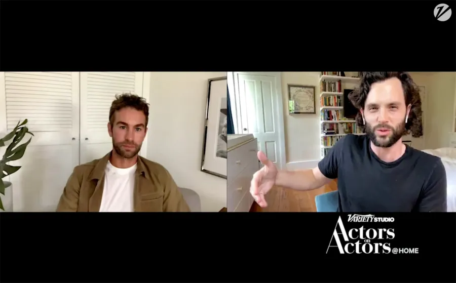 Chace Crawford and Penn Badgley Talk Gossip Girl Social Media