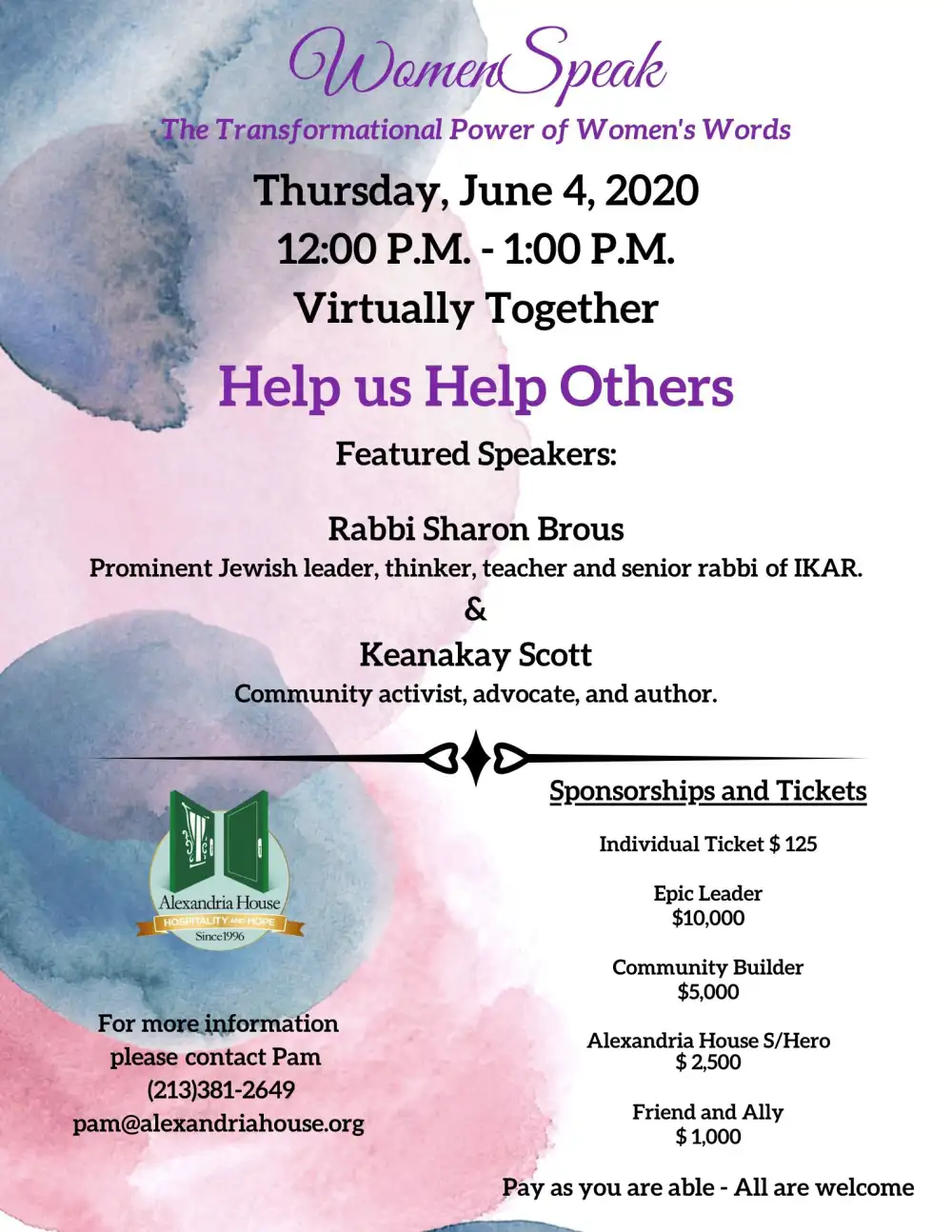 Chaka Khan Set to Perform at Alexandria House&rsquo;s Virtual WomenSpeak Charity Event&nbsp;