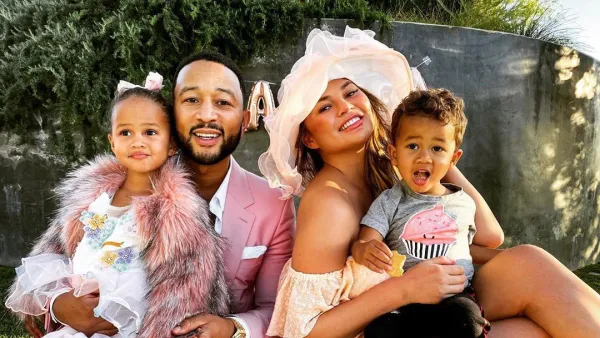 Chrissy Teigen Had an Elaborate Tea Party for Luna and a Friend