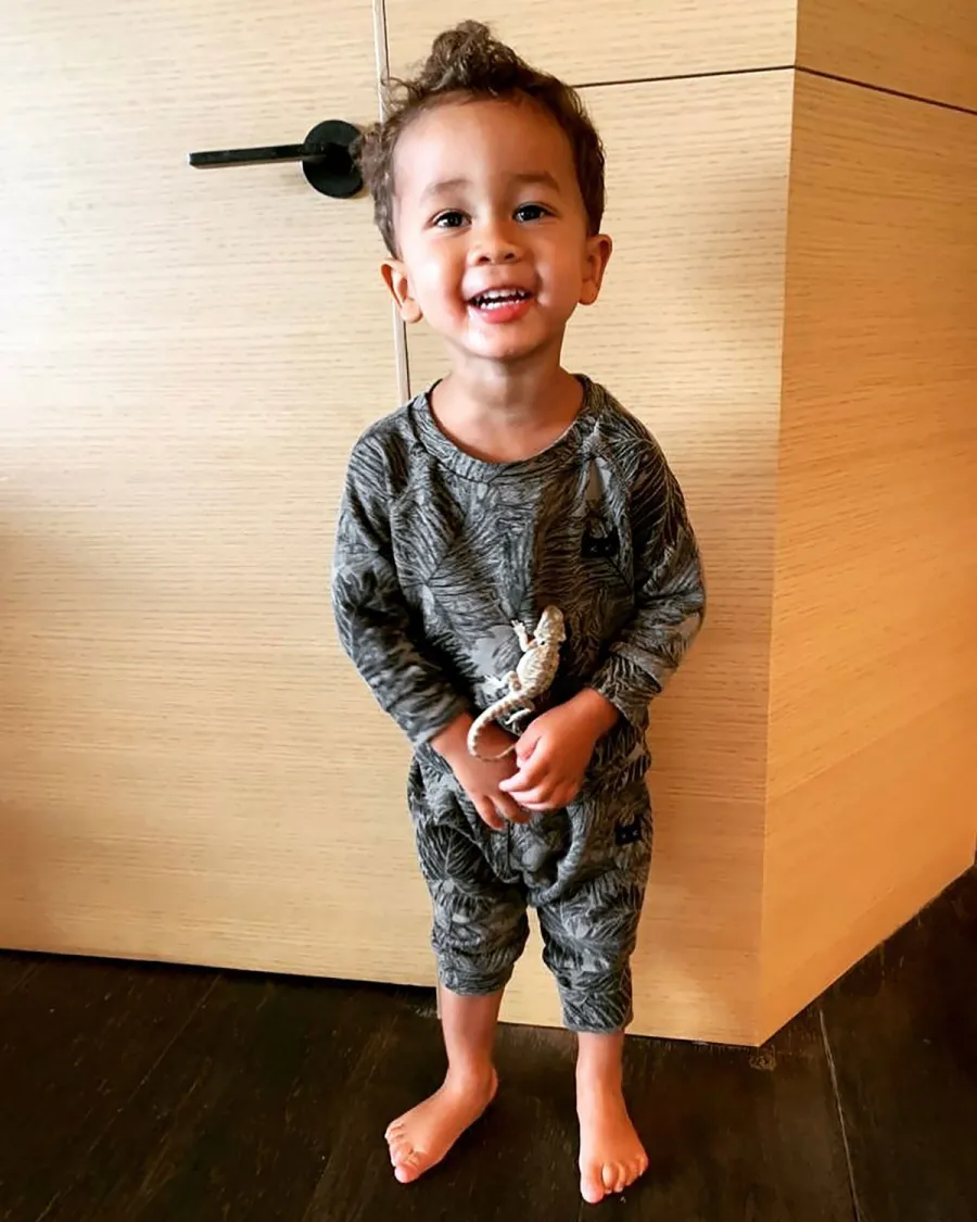 Chrissy Teigen and John Legend Son Miles Baby Album