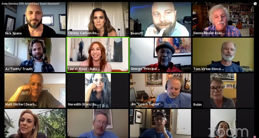 Costars Reunite Over Video-Chat Amid Quarantine Even Stevens Cast