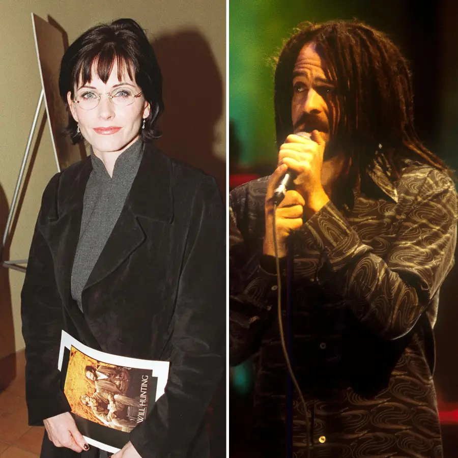 Courteney Cox and Adam Duritz