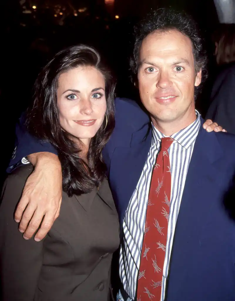 Courteney Cox and Michael Keaton