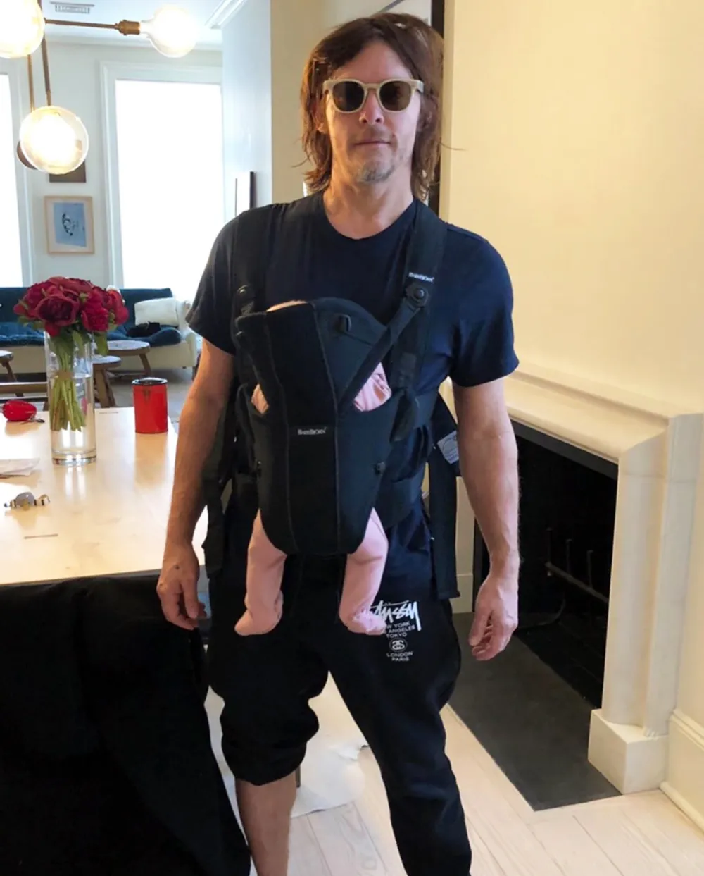 Diane Kruger Shares Photos of Handsome Papa Norman Reedus With Baby