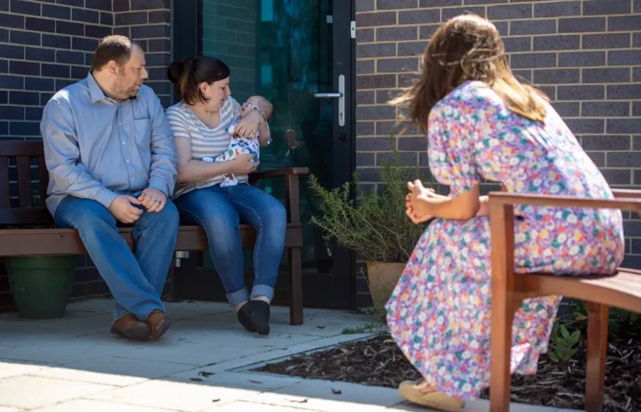 Duchess Kate Gets Her Hands Dirty Planting Sensory Garden at Childrens Hospice