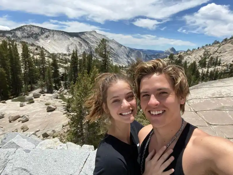 Dylan Sprouse and Barbara Palvin Celebrate 2-Year Anniversary With Yosemite Getaway